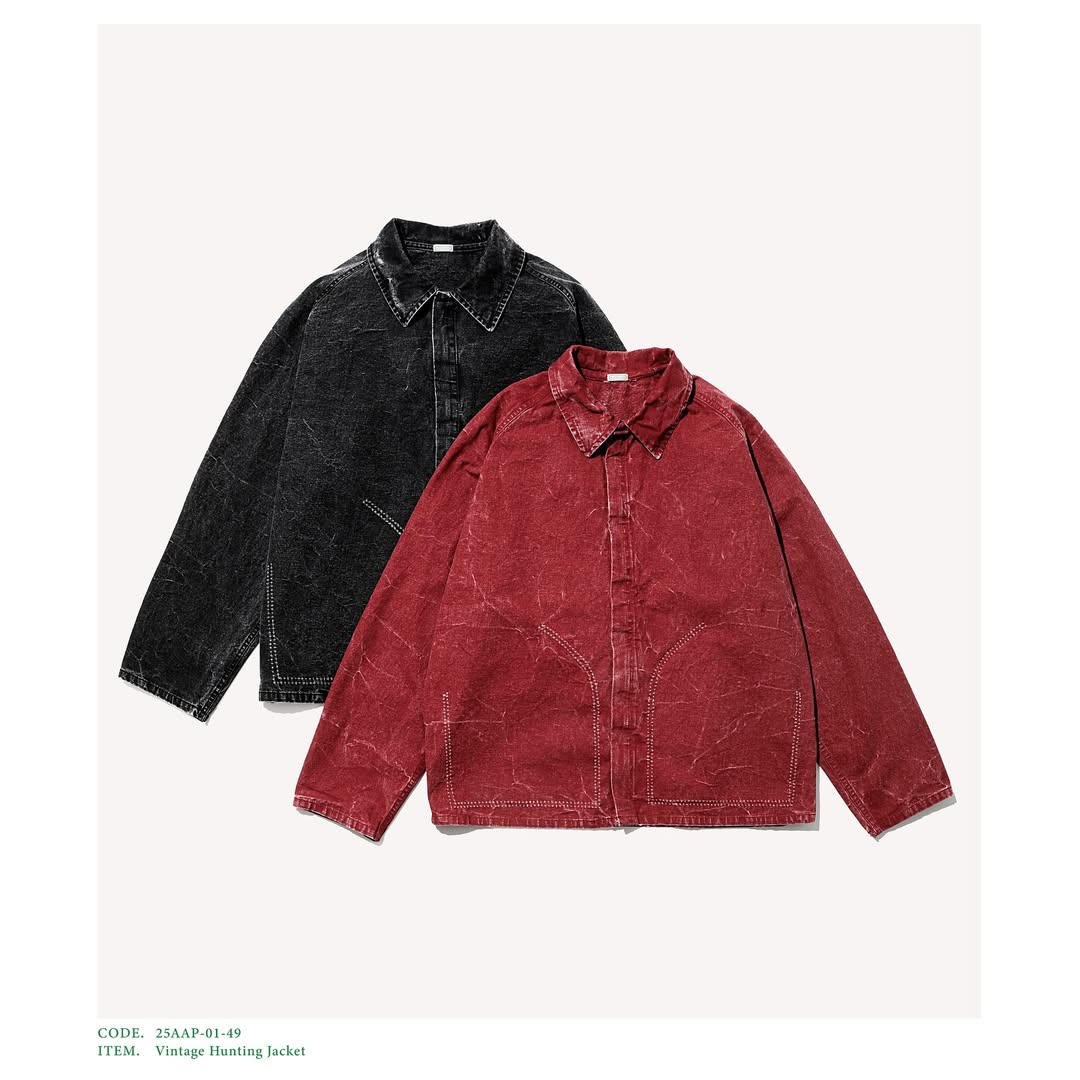 A.PRESSE 25AW Vintage Hunting Jacket